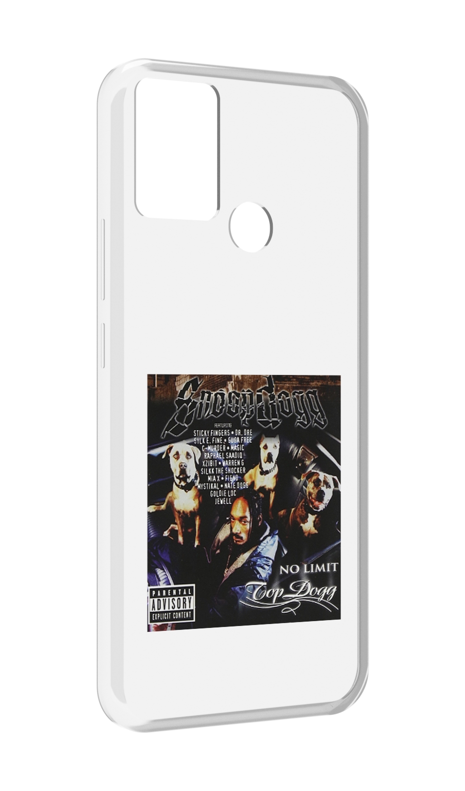 

Чехол MyPads Snoop Dogg NO LIMIT TOP DOGG для Infinix Hot 11 Play, Прозрачный, Tocco