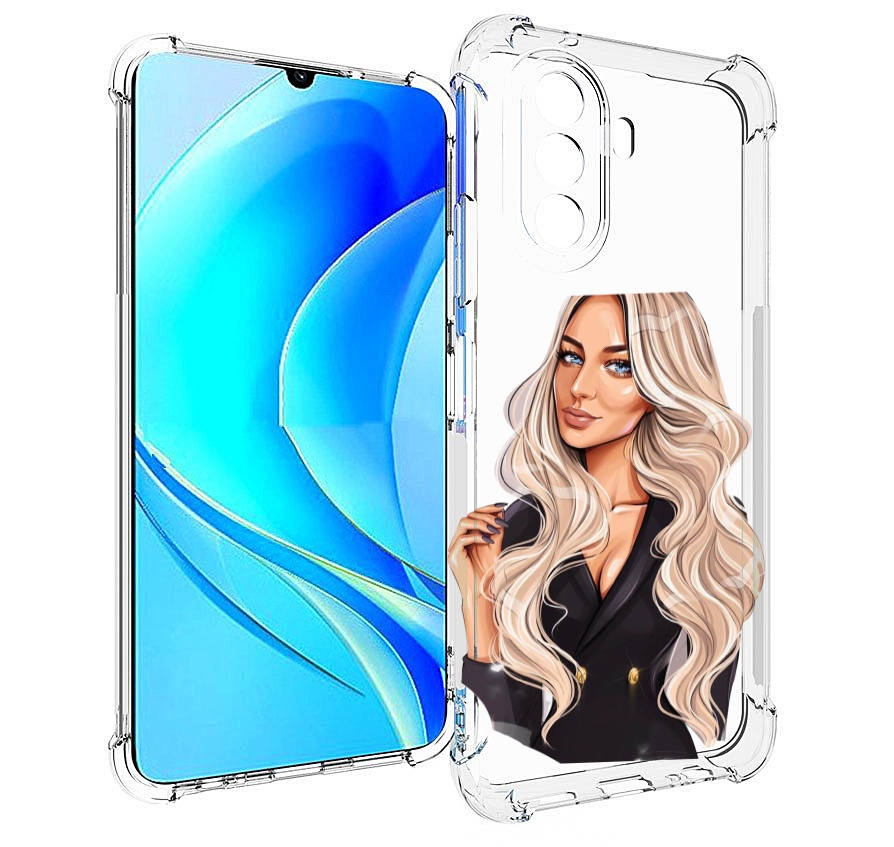 

Чехол MyPads Платье-пиджак женский для Huawei Nova Y70 / Nova Y70 Plus (MGA-LX9N), Прозрачный, Tocco