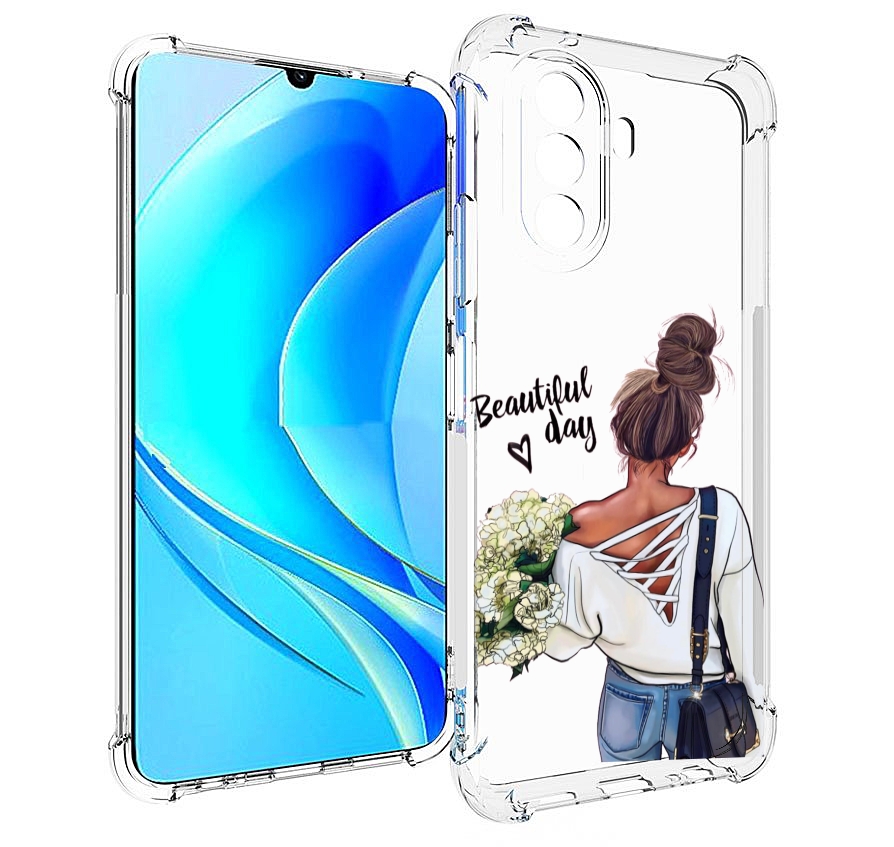 

Чехол MyPads Прекрасный-день для Huawei Nova Y70 / Nova Y70 Plus (MGA-LX9N), Прозрачный, Tocco