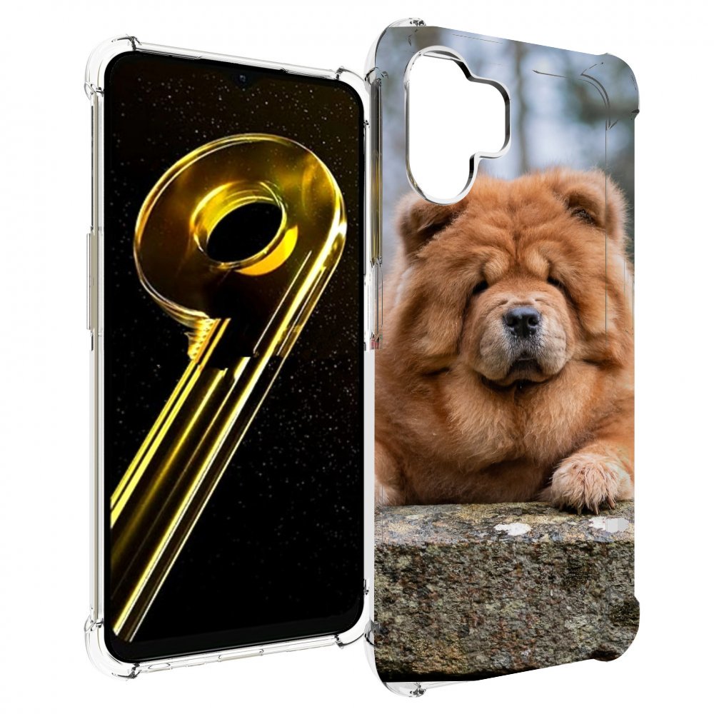 

Чехол бампер MyPads чау чау для Realme 10 5G противоударный, Прозрачный, Tocco
