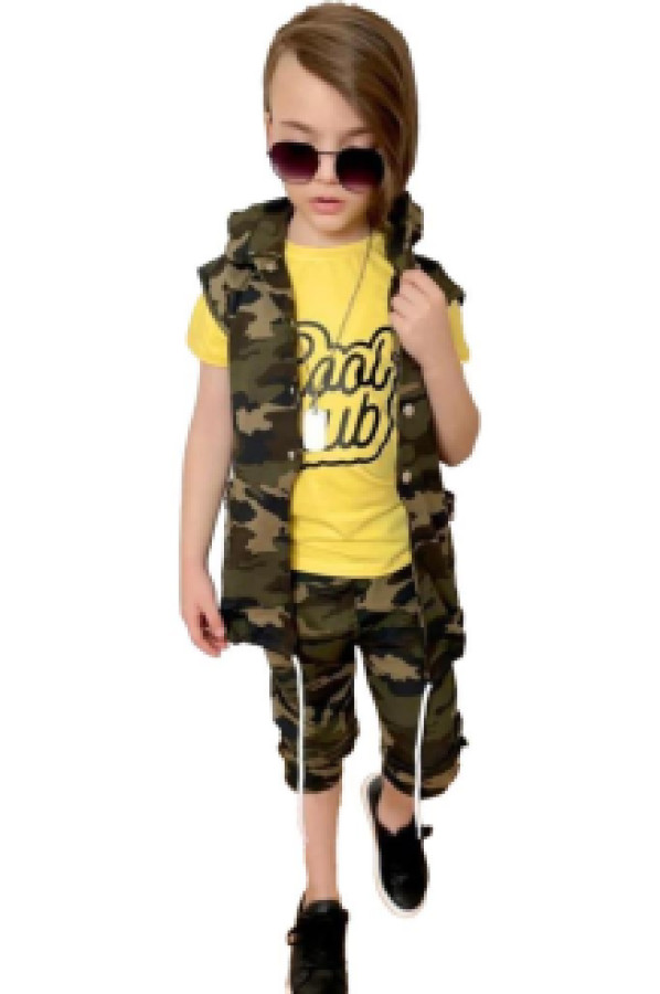 

Спортивный костюм Ricco Tarz 4220502004, 5-6 лет, желтый (доставка из-за рубежа)