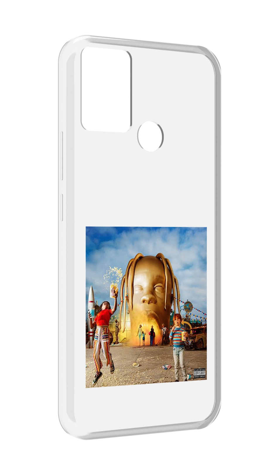 

Чехол MyPads Travis Scott - Astroworld для Infinix Hot 11 Play, Прозрачный, Tocco