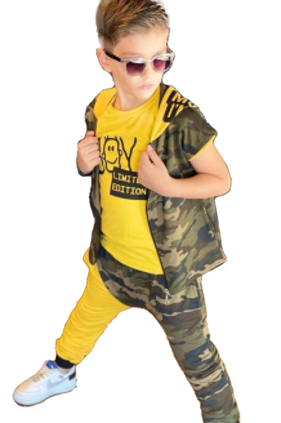 

Спортивный костюм Ricco Tarz 4222302002, 5-6 лет, желтый (доставка из-за рубежа)