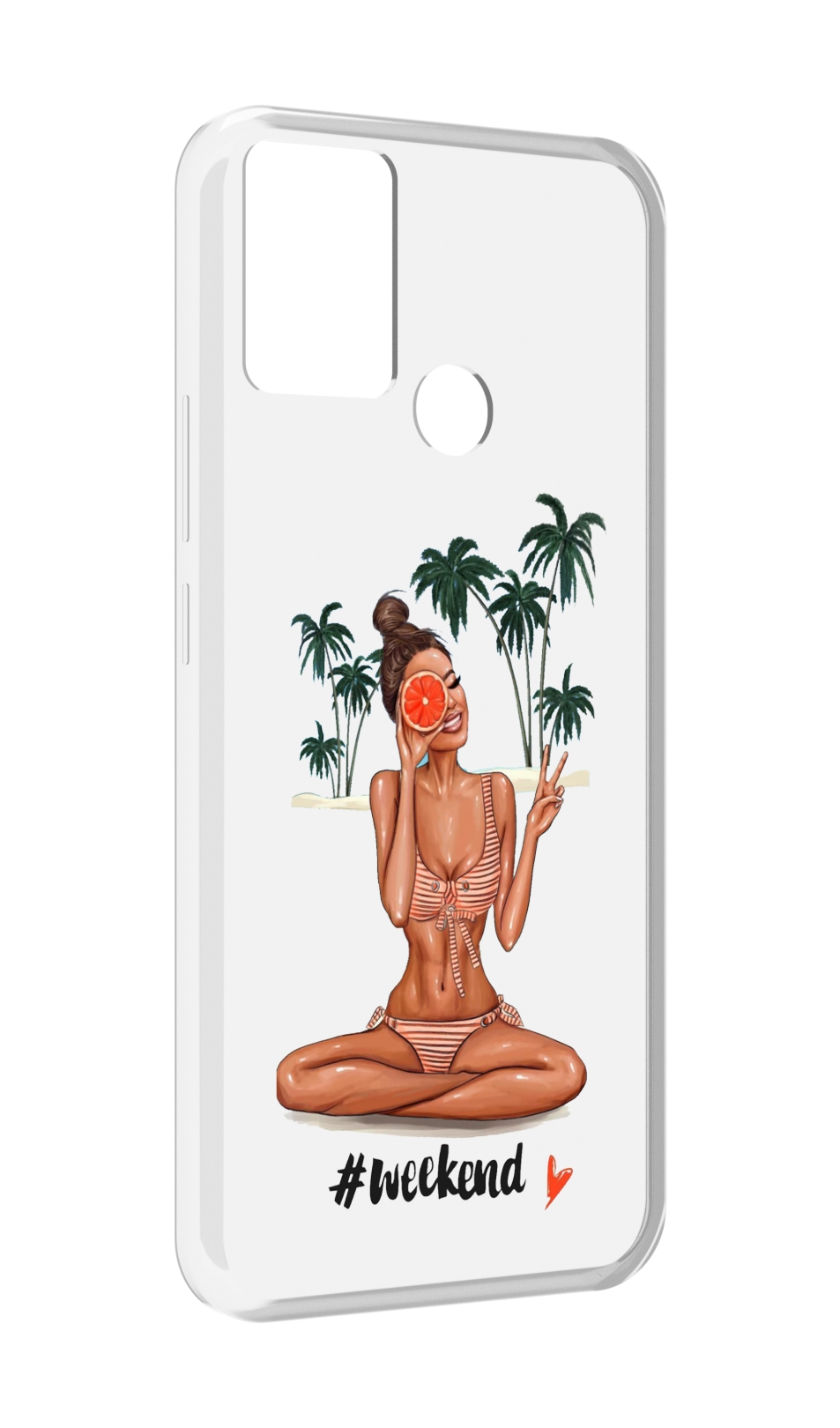 

Чехол MyPads Weekend для Infinix Hot 11 Play, Прозрачный, Tocco