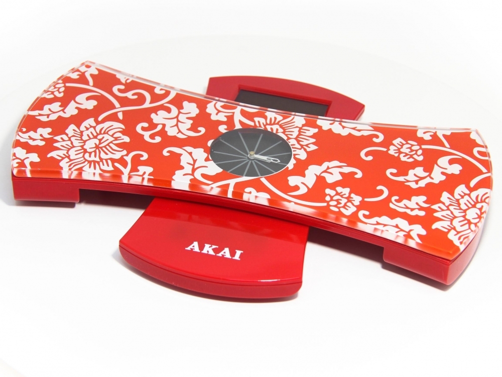 фото Весы напольные akai sb-1350 r red