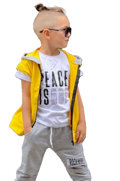 

Спортивный костюм Ricco Tarz 4222907003, 9-10 лет, желтый (доставка из-за рубежа)