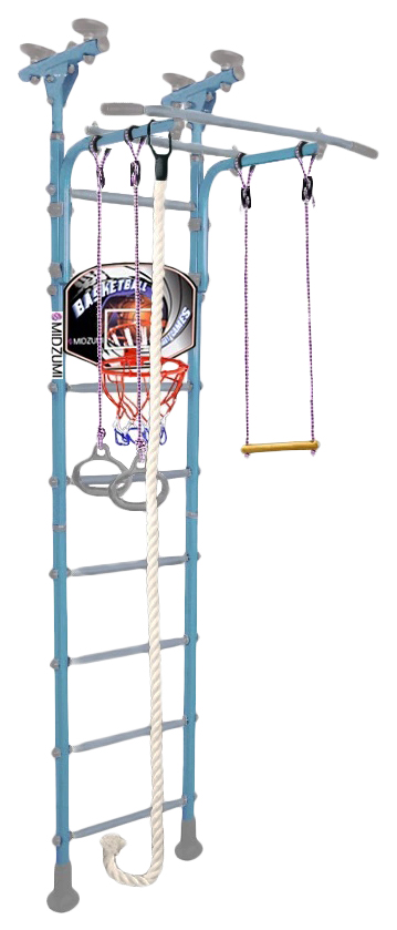 фото Комплекс домашний спортивный midzumi hoshi basketball shield небесная лазурь 58699