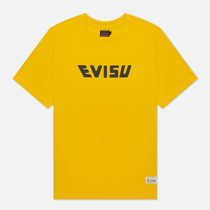 фото Футболка мужская evisu 2eahtm1ts337xxct желтая s