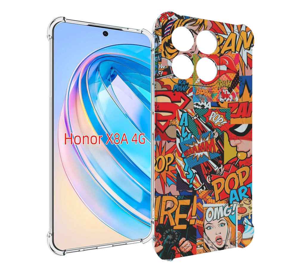 

Чехол MyPads Фон для Honor X8a, Tocco