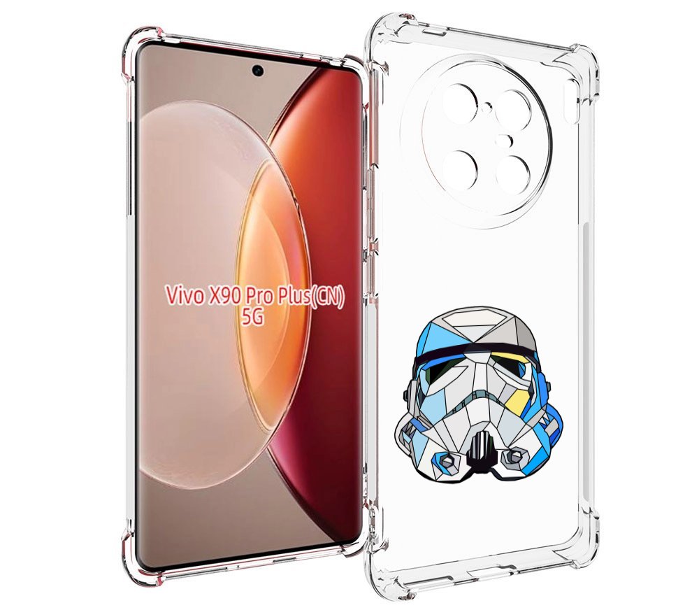 

Чехол MyPads star wars дарт вейдер для Vivo X90 Pro Plus, Прозрачный, Tocco