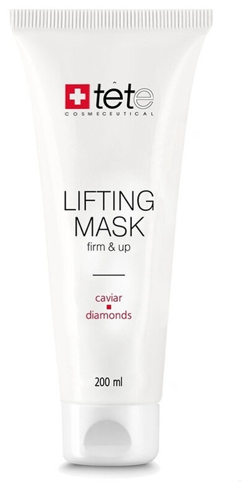 фото Лифтинг маска для лица tete cosmeceutical lifting mask caviar and diamonds 200 мл