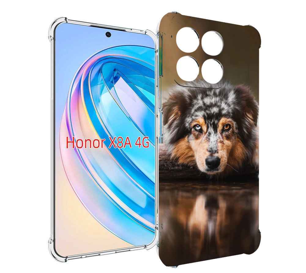 

Чехол MyPads австралийская овчарка для Honor X8a, Tocco
