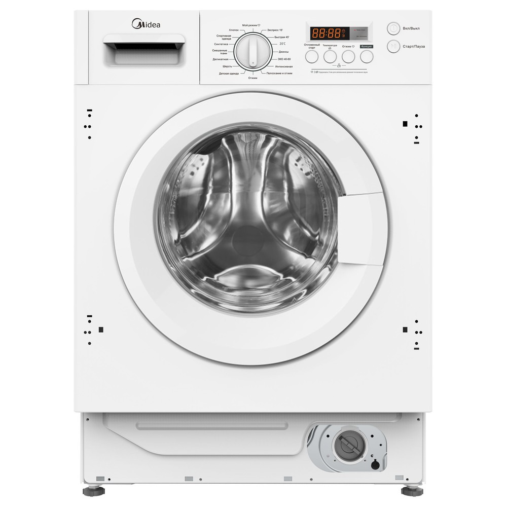 фото Стиральная машина midea mfg10w60/w-ru белый