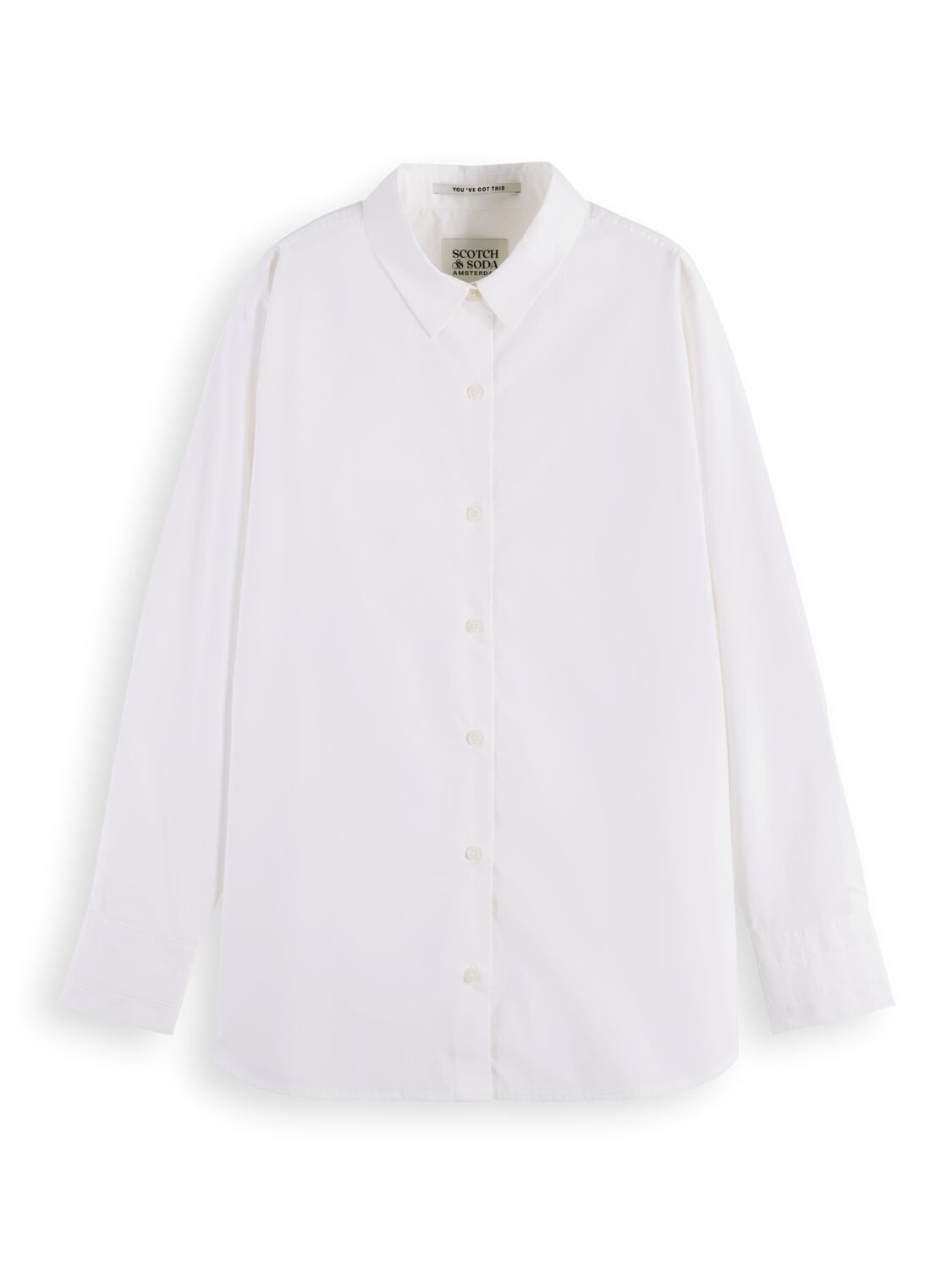 

Блуза женская Scotch & Soda 167826/0006 белая M, Белый, 167826/0006
