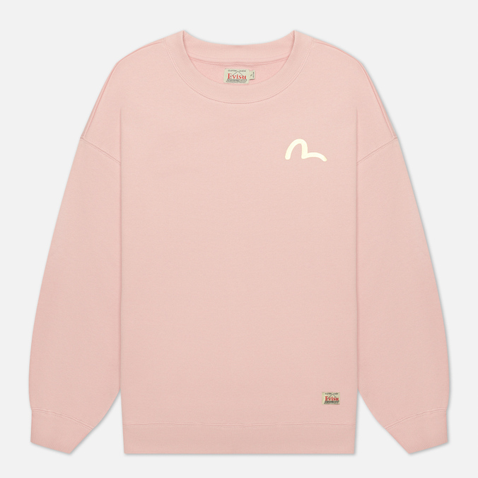 

Свитшот женский Evisu 2EAHTW1SW362OSCT розовый S, 2EAHTW1SW362OSCT