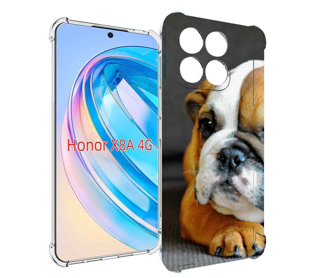 

Чехол MyPads английский бульдор для Honor X8a, Tocco