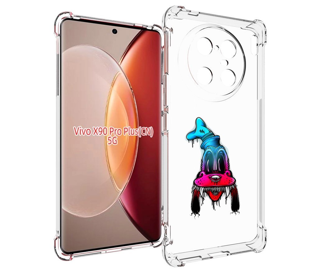 

Чехол MyPads Гуффи для Vivo X90 Pro Plus, Прозрачный, Tocco