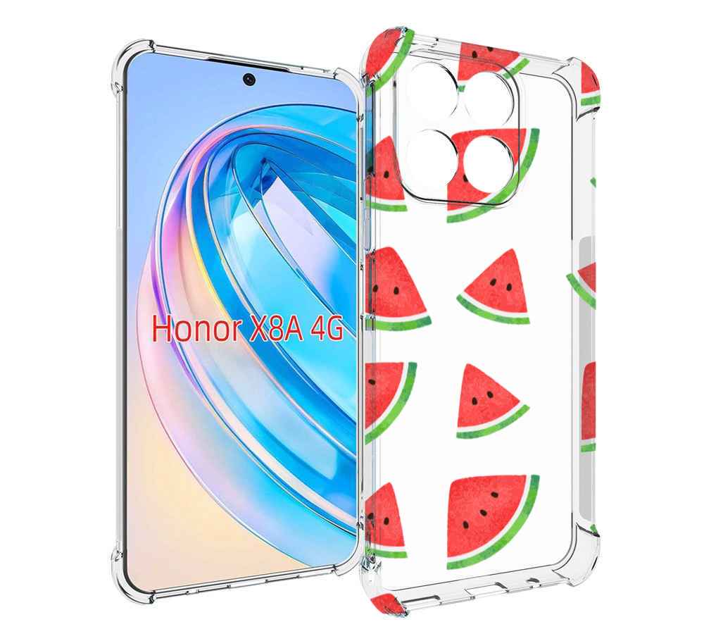 

Чехол MyPads арбузики для Honor X8a, Tocco