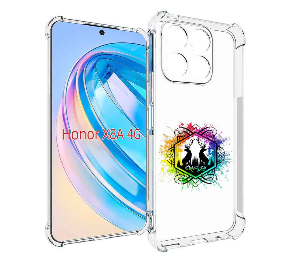 

Чехол MyPads арт-с-оленями для Honor X8a, Tocco