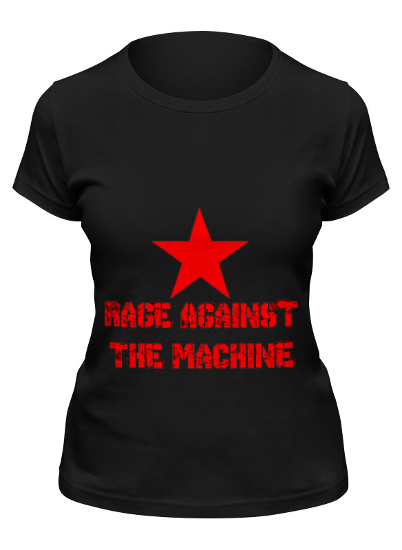 

Футболка женская Printio Rage against the mashine черная XL, Черный, Rage against the mashine