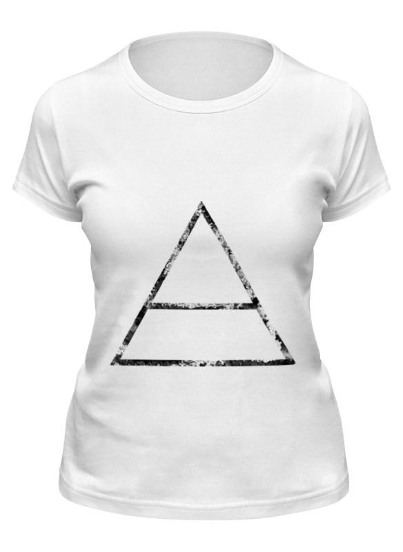 

Футболка женская Printio 30 seconds to mars белая XL, Белый, 30 seconds to mars
