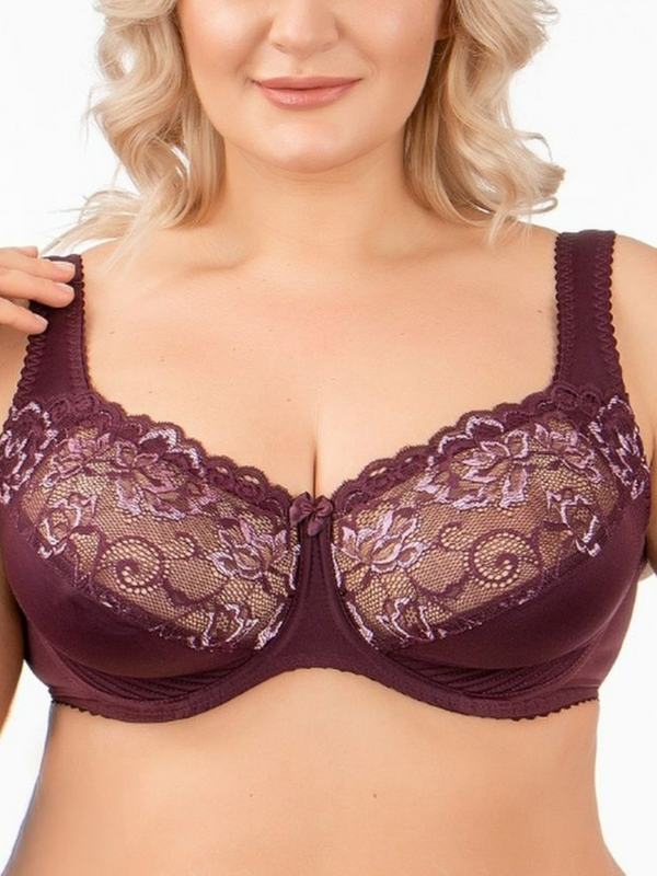 

Бюстгальтер женский AMITEYA 300 бордовый, 300