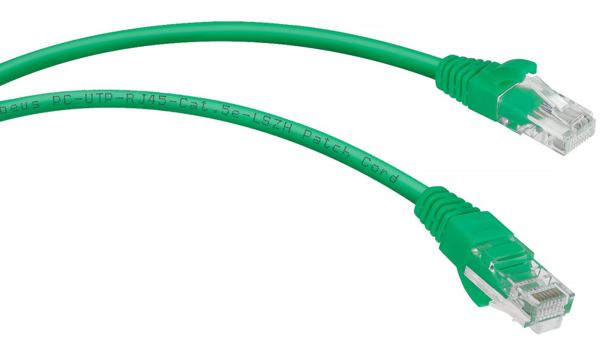 

Патч-корд Panduit RJ-45 вилка-вилка м (1561198), Зеленый