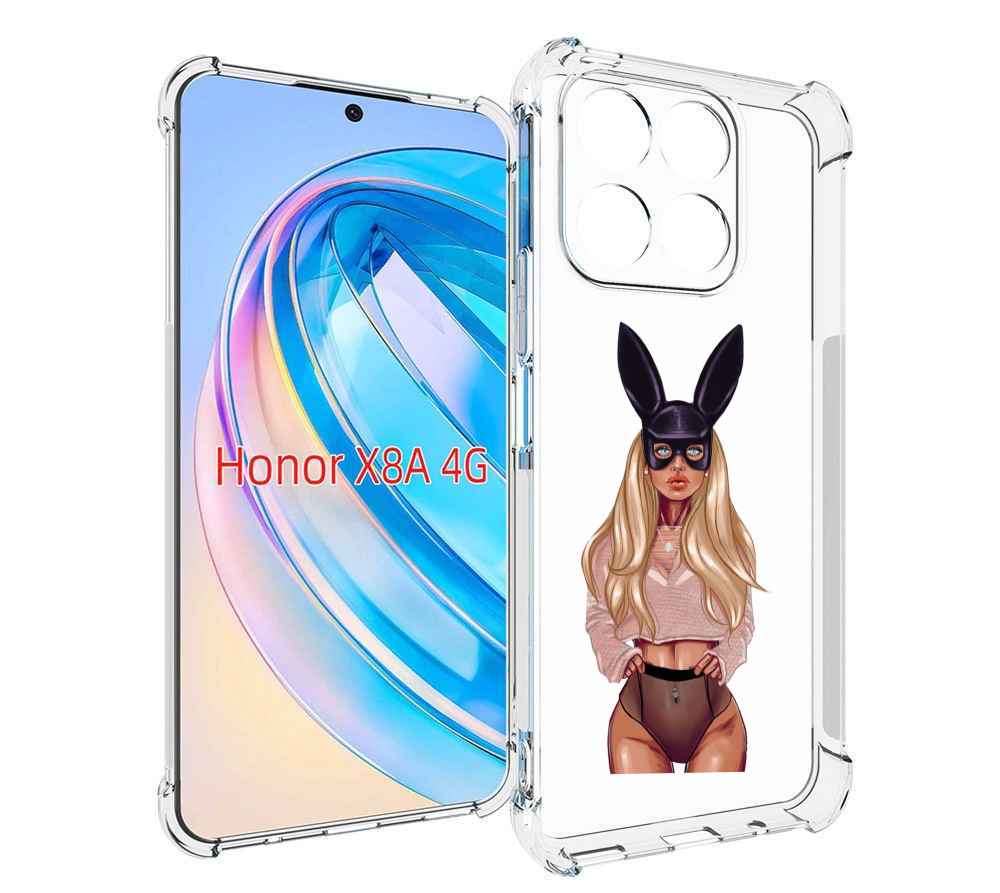 

Чехол MyPads блондинка-с-ушками женский для Honor X8a, Tocco