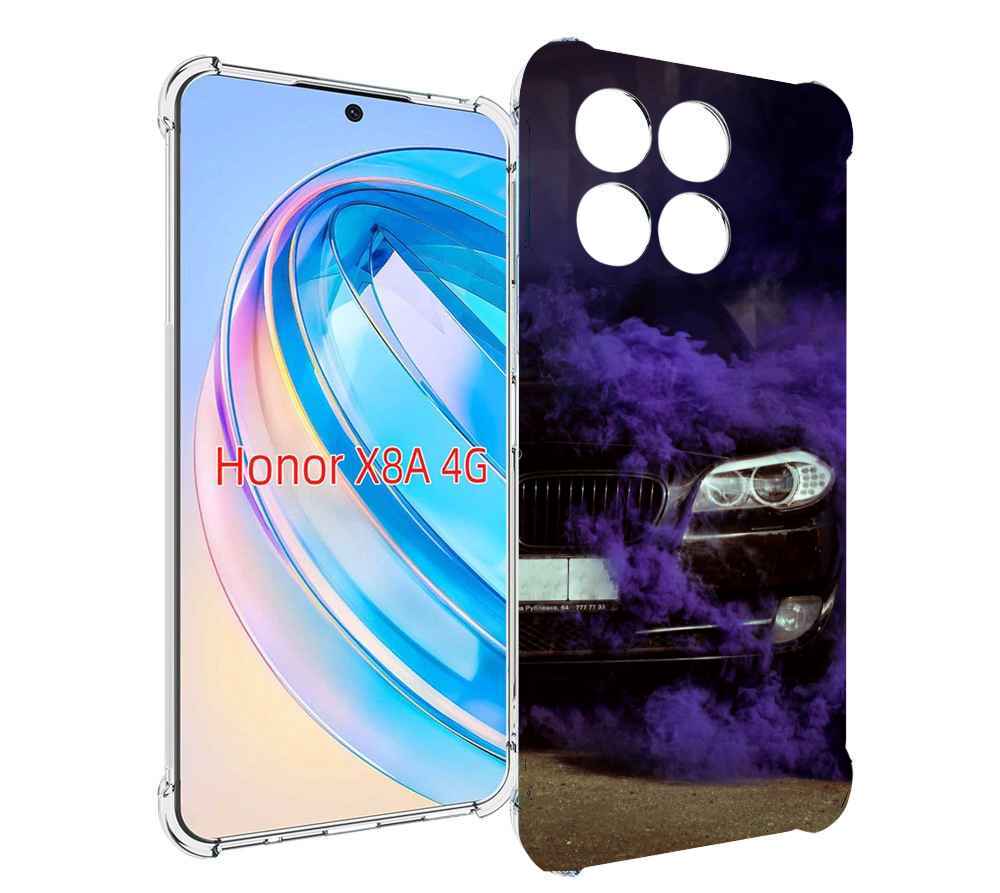

Чехол MyPads бмв-с-фиолетовым-дымом мужской для Honor X8a, Tocco