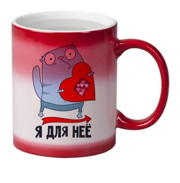 

Кружка CoolPodarok Я дл неё есть пара