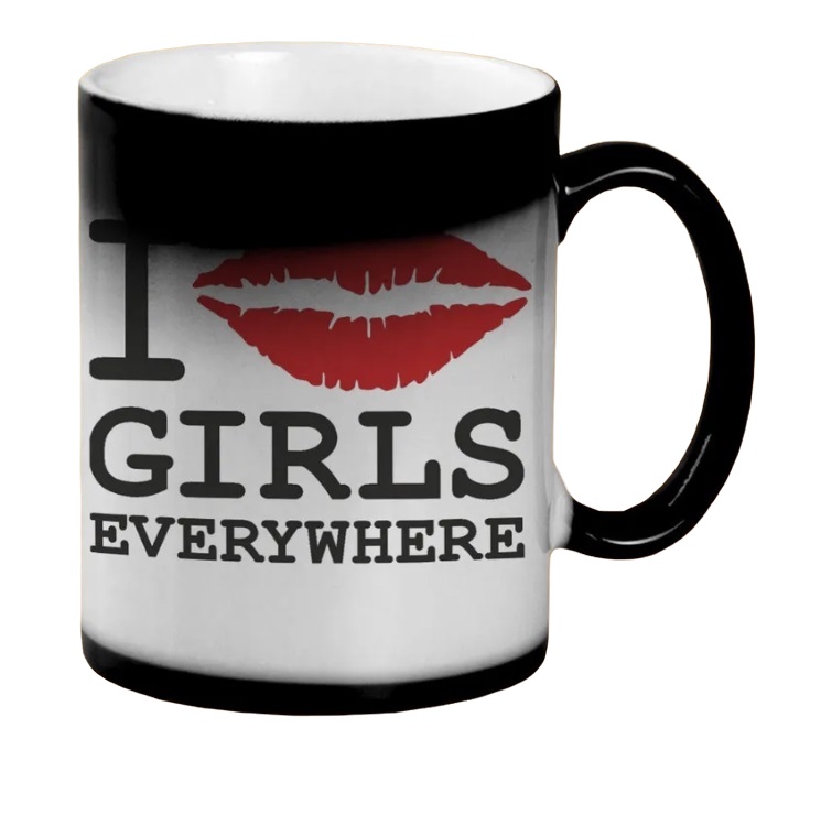 

Кружка CoolPodarok I girls everywhere