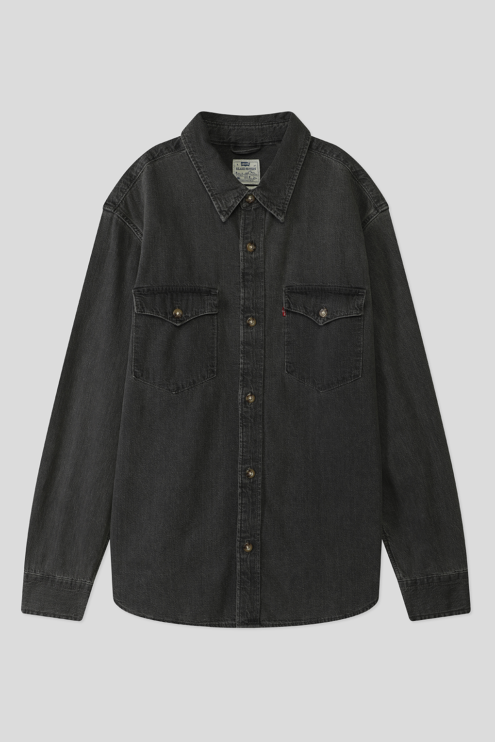 

Рубашка мужская Levi's A191900160 черная 2XL, Черный, A191900160