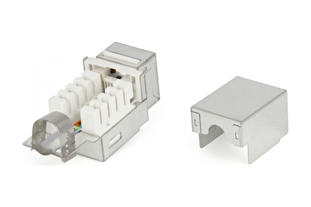 Коннектор Hyperline UTP RJ 45 м (1738287)