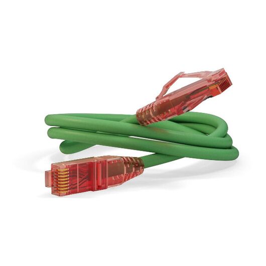 

Патч-корд Hyperline RJ-45 вилка-вилка м (1843027), Зеленый
