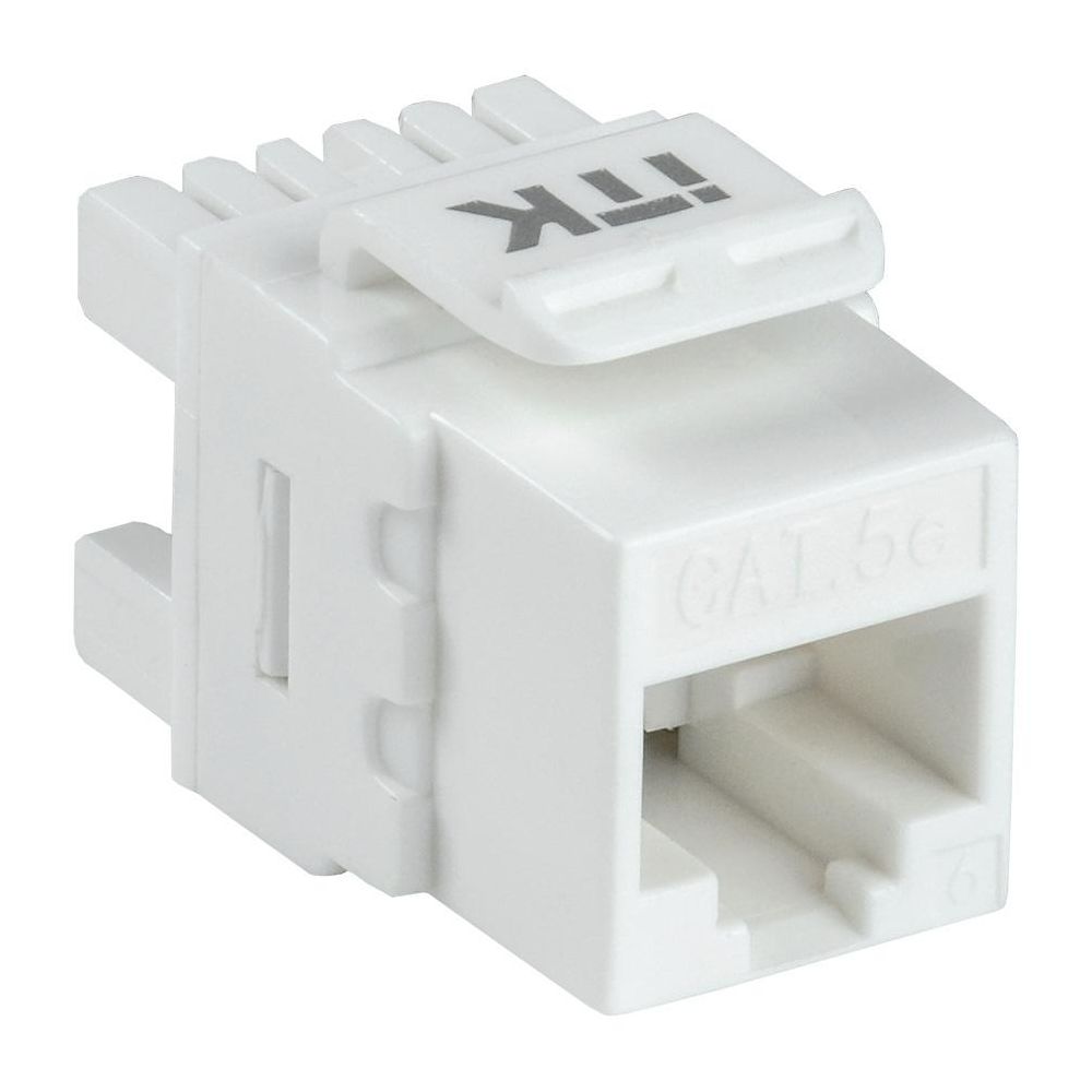 Коннектор ITK UTP RJ 45 м (1856268) 600012179138 белый