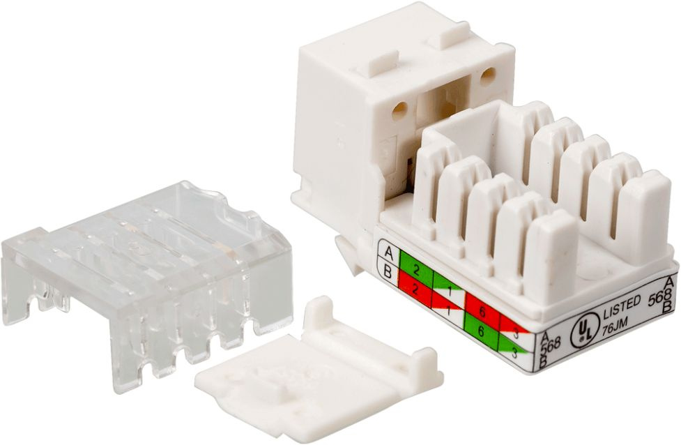 Коннектор Lanmaster UTP RJ 45 м (319949)