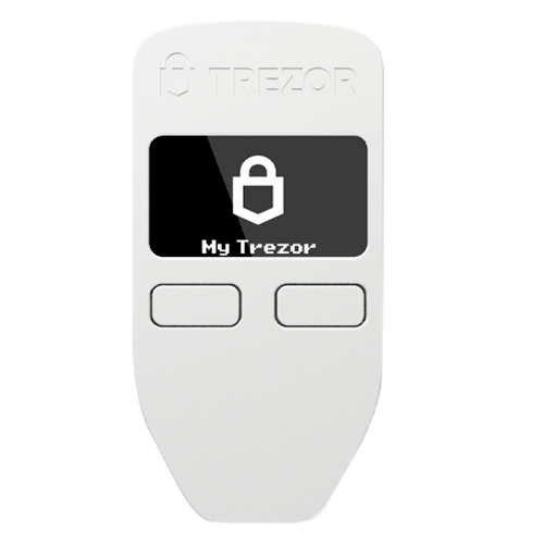

Холодный кошелек для криптовалюты Trezor One White, One