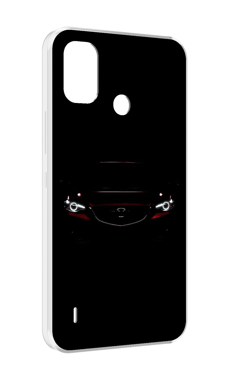 

Чехол MyPads mazda 2 мужской для Itel A48, Прозрачный, Tocco