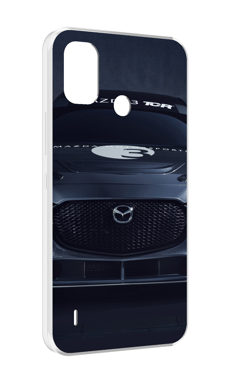 

Чехол MyPads mazda 3 для Itel A48, Прозрачный, Tocco