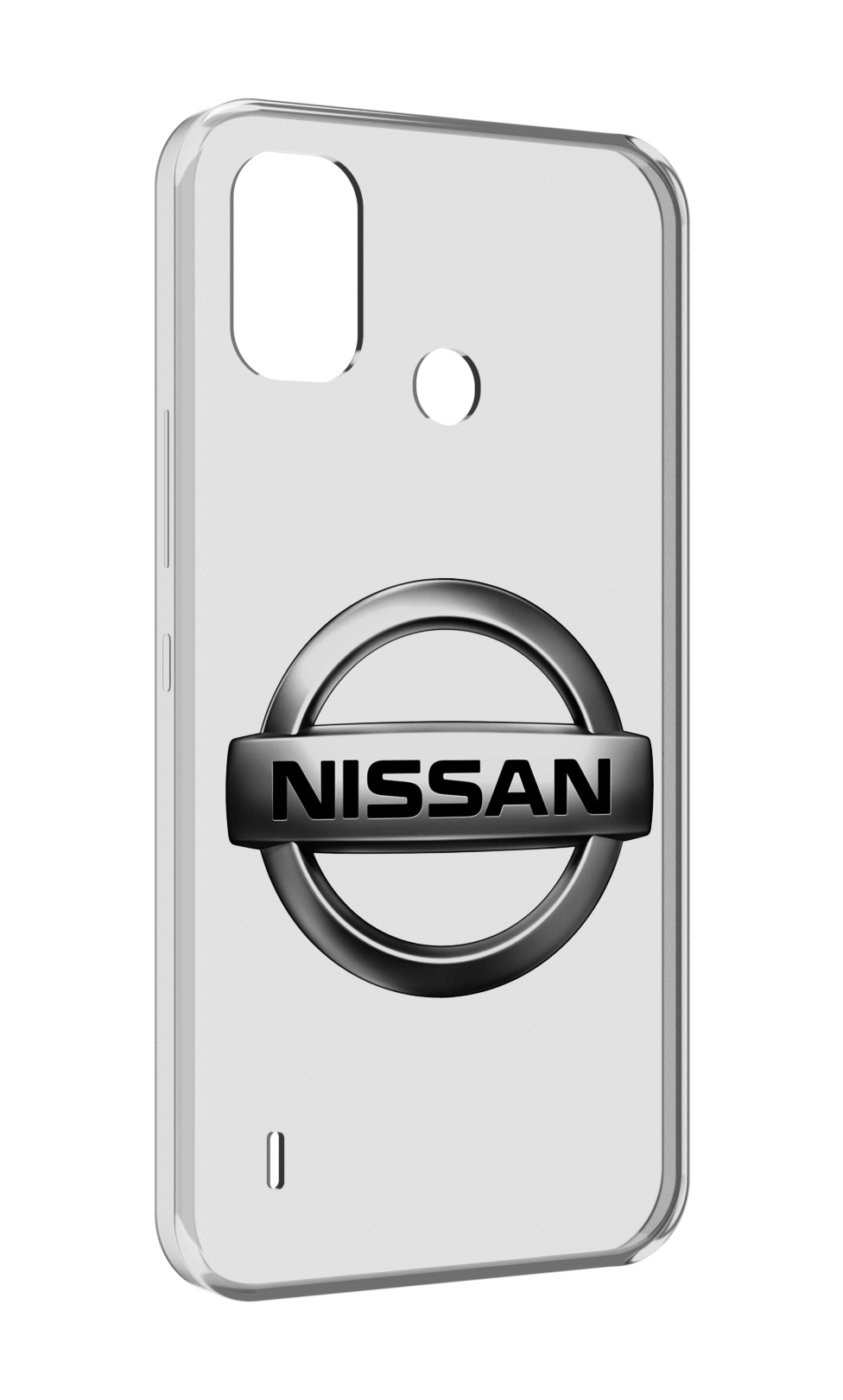 

Чехол MyPads nissan-3 мужской для Itel A48, Прозрачный, Tocco