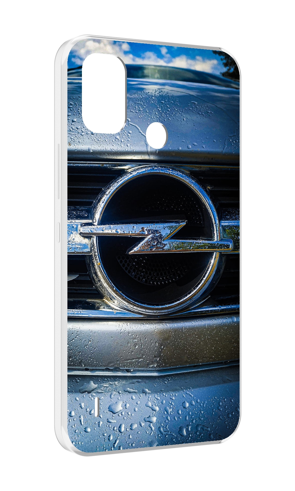 

Чехол MyPads opel 3 мужской для Itel A48, Прозрачный, Tocco