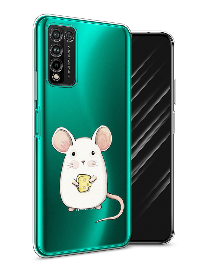 

Чехол Awog на Honor 10X Lite "Мышка", Белый;розовый;прозрачный, 6104650-1