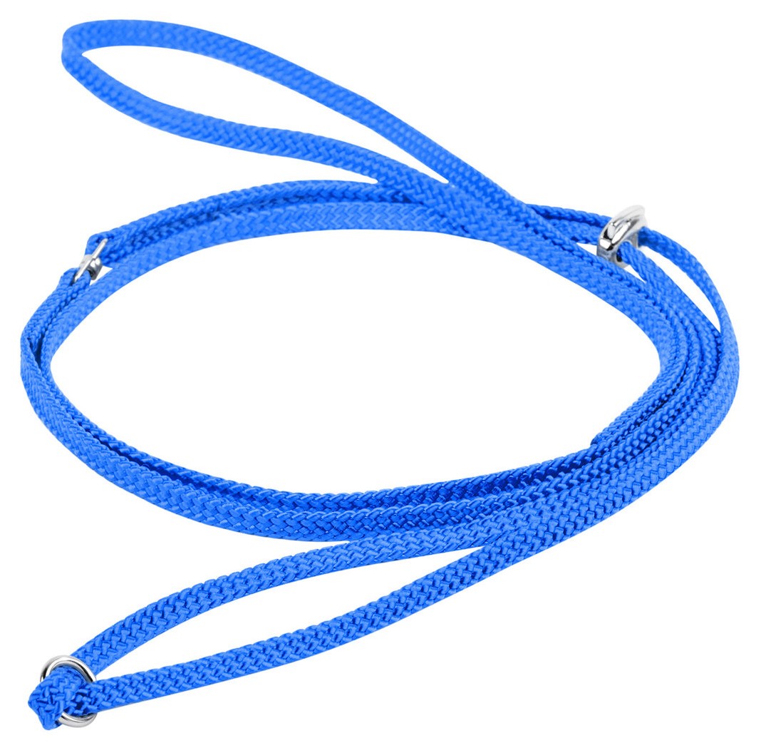 

Ринговка для собак Collar, нейлон, синий, длина 1.3 м, Dog Extremе