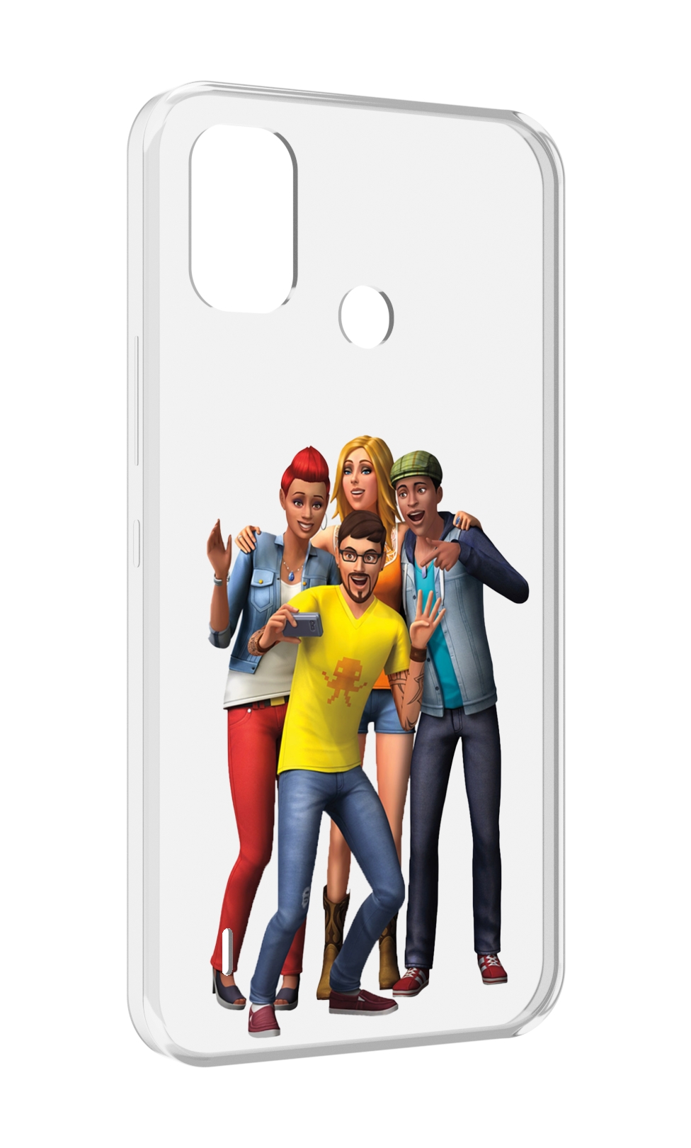 

Чехол MyPads sims для Itel A48, Прозрачный, Tocco