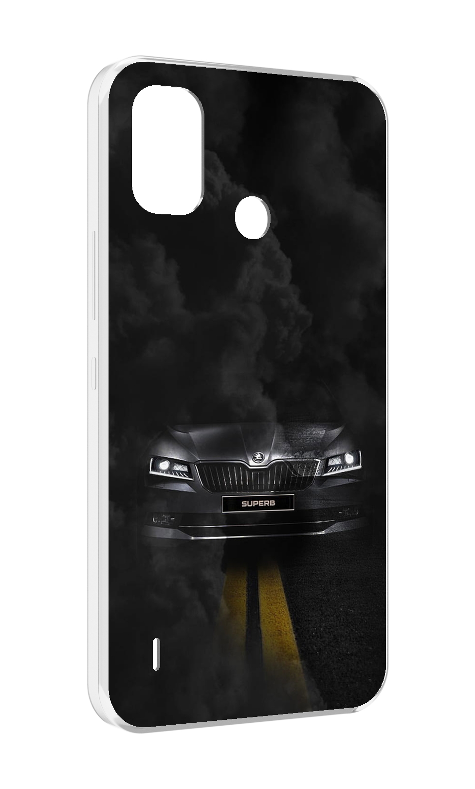 

Чехол MyPads skoda 1 для Itel A48, Прозрачный, Tocco