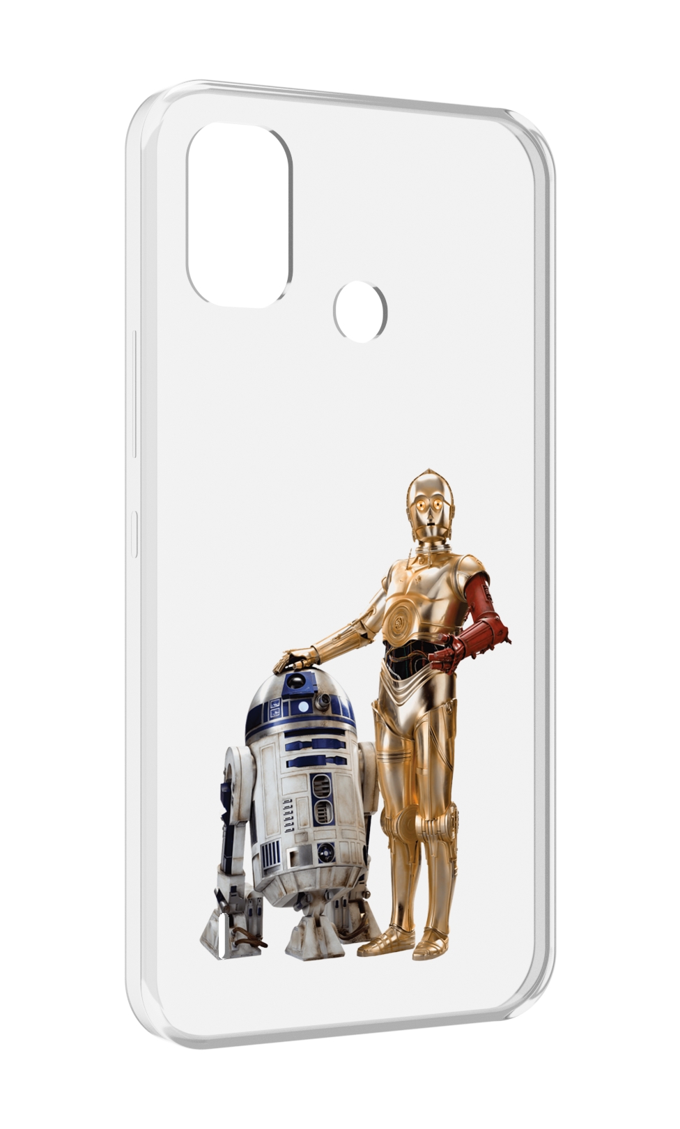 

Чехол MyPads starwars-звездные-воины для Itel A48, Прозрачный, Tocco