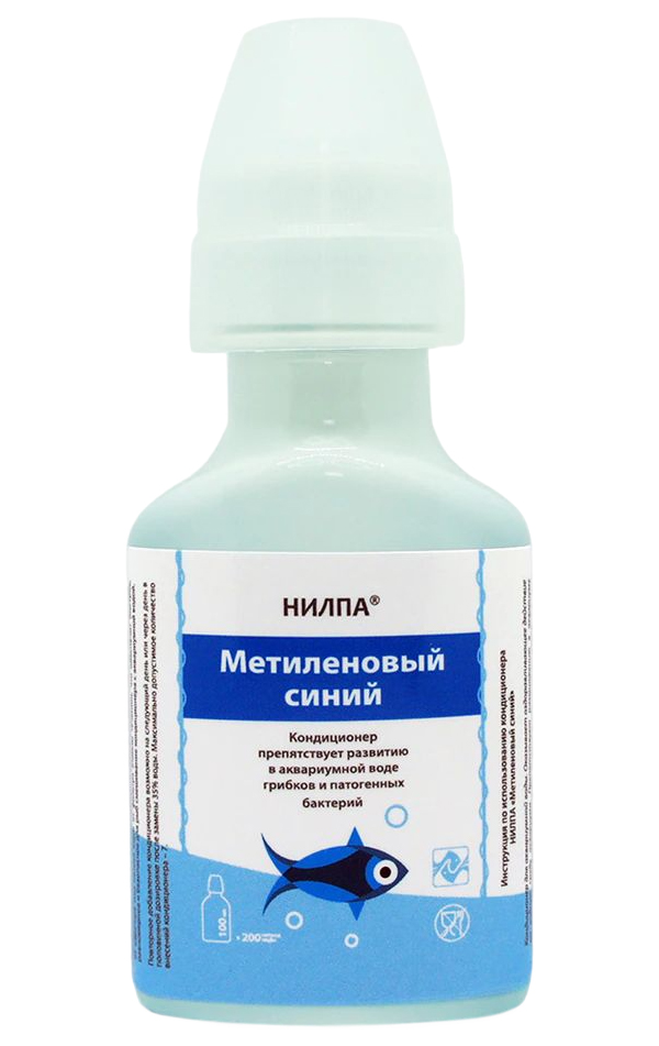 

Кондиционер для аквариумной воды Нилпа Метиленовый синий, 100 мл