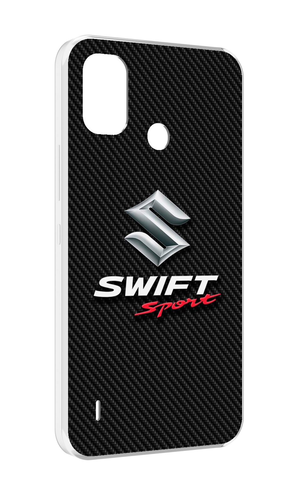 

Чехол MyPads suzuki 1 мужской для Itel A48, Прозрачный, Tocco