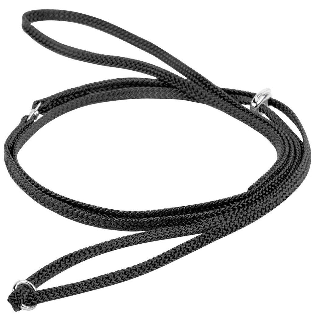 

Ринговка для собак Collar, нейлон, черный, длина 1.3 м, Dog Extremе