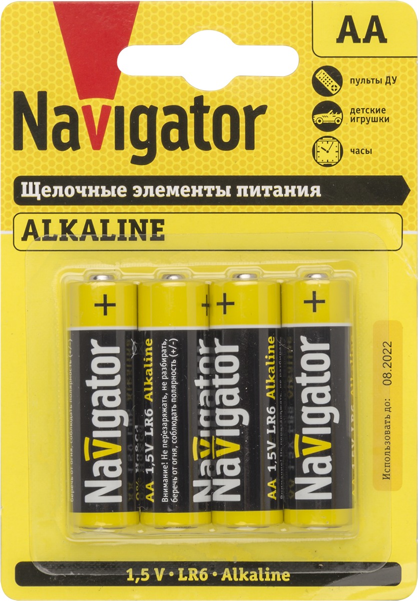 Батарея Navigator NBT-NPE-LR6-BP4